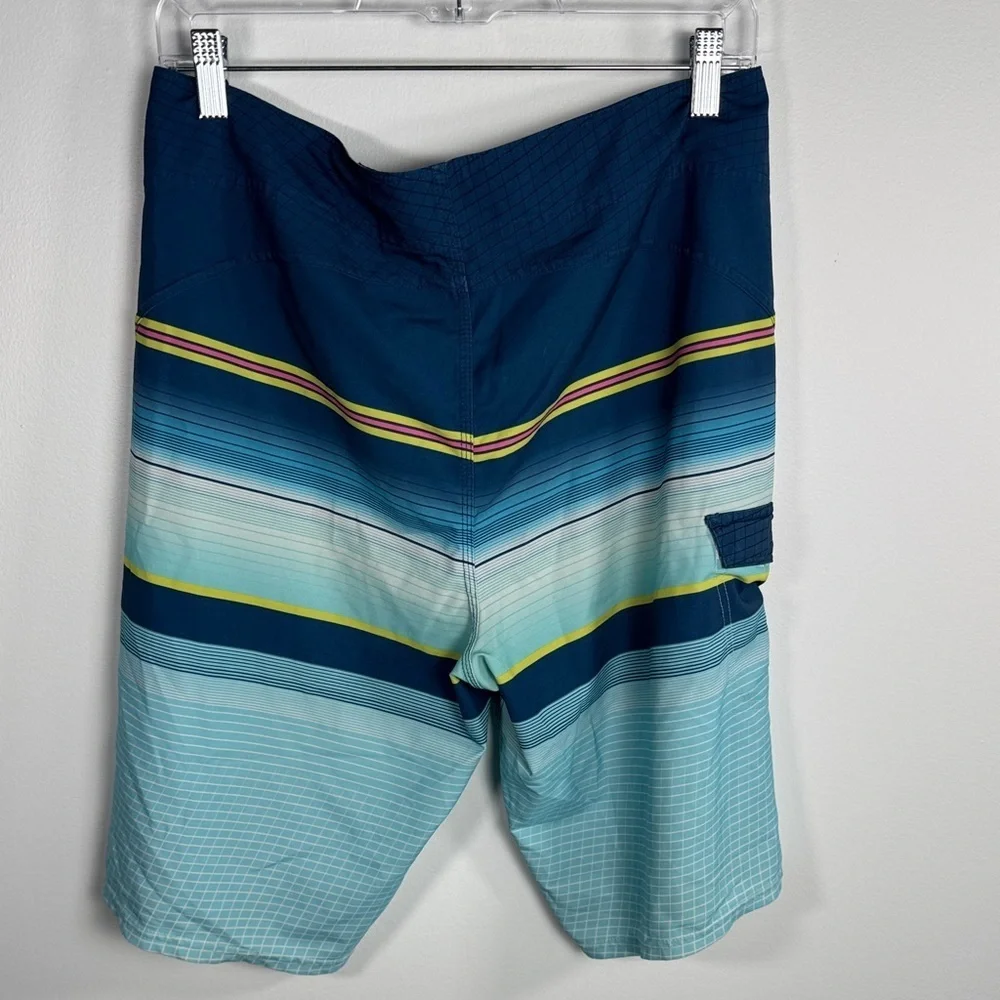 Billabong Platinum Boardshorts Men’s 32 Blue/Teal Swim Trunks